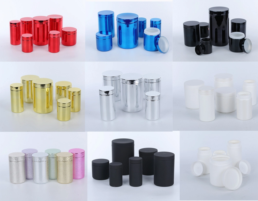 6oz/175ml Plastic Packaging Pharmaceutical Plastic Medicine Container with Plastic Screw Cap