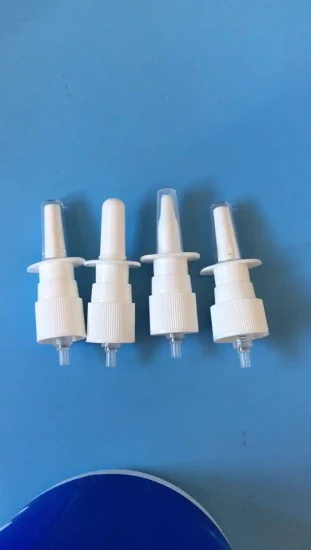 Nasenspray-Pumpe, Nasennebelsprüher für pharmazeutische Verpackungen, 50 mcl, 100 mcl dosierte Dosierung